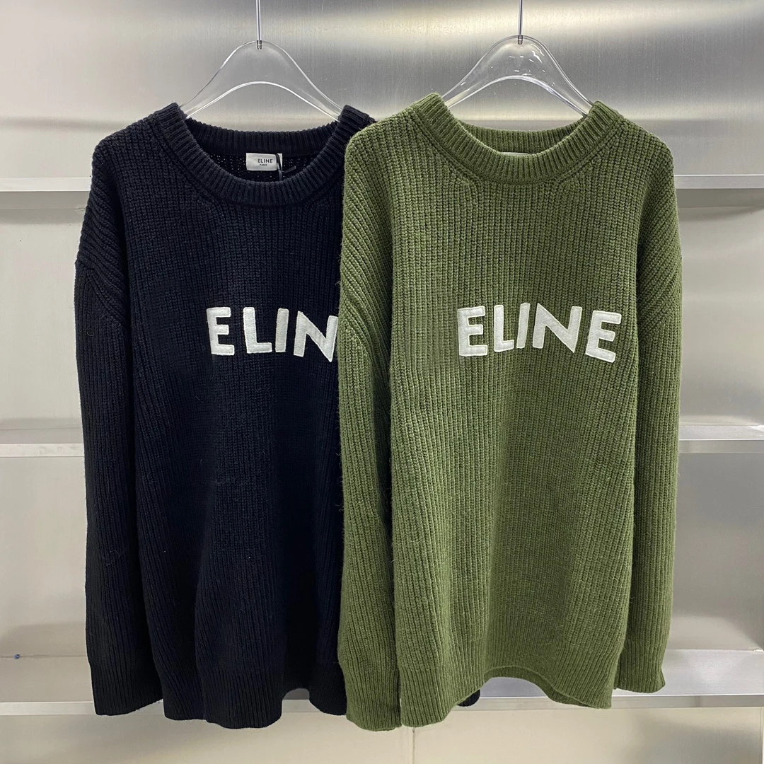 2021 Luxury Brand High Quality Original Knitted Green Sweater Wool Tops Round Neck Loose High end Pullover Top
2021 Luxury Brand High Quality Original Knitted Green Sweater Wool Tops Round Neck Loose High end Pullover Top
