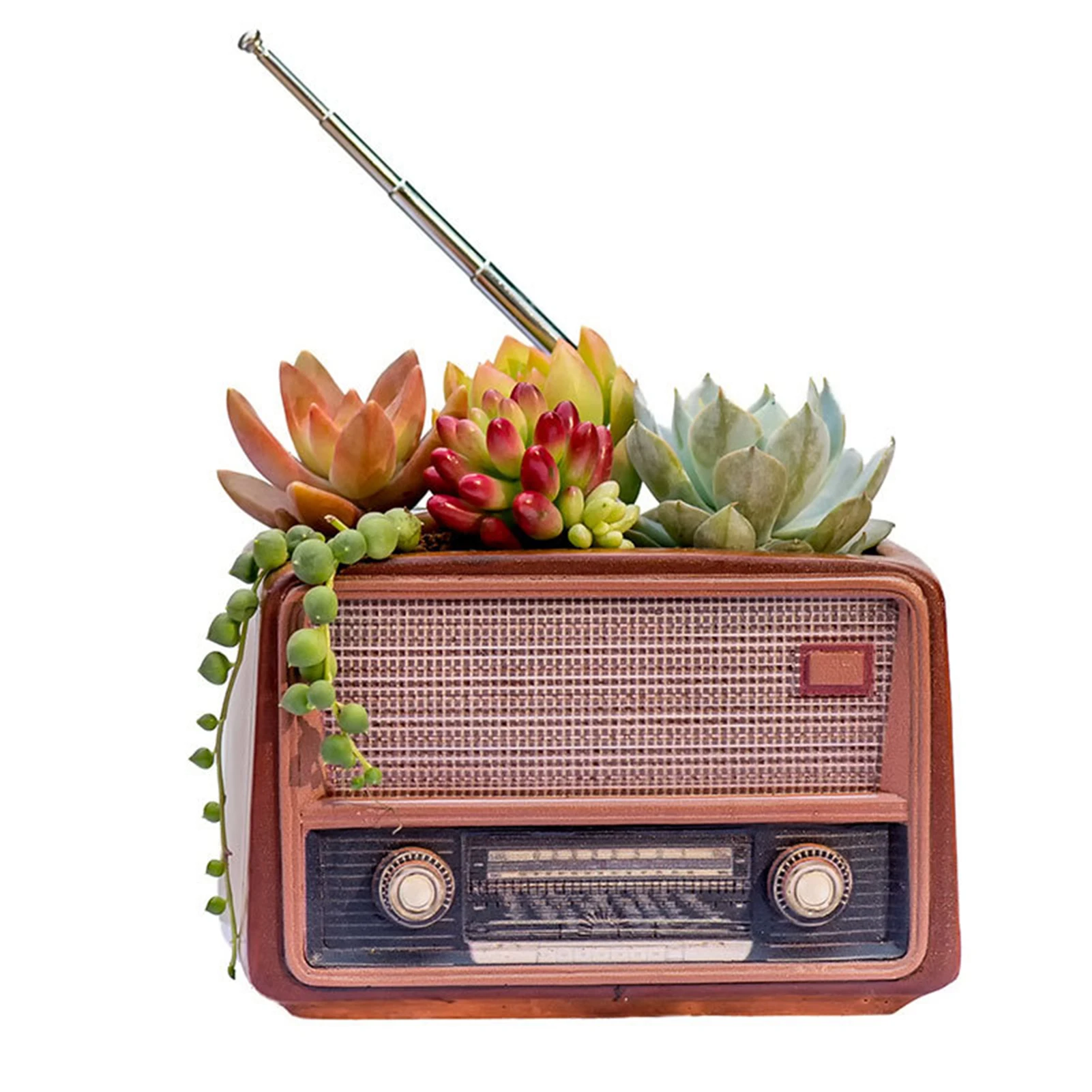 Creative Retro Resin Flower Pot Radio And TV Shape Ornaments Multi-purpose Container Personalized Home Potted Plant No Plants
Creative Retro Resin Flower Pot Radio And TV Shape Ornaments Multi-purpose Container Personalized Home Potted Plant No Plants