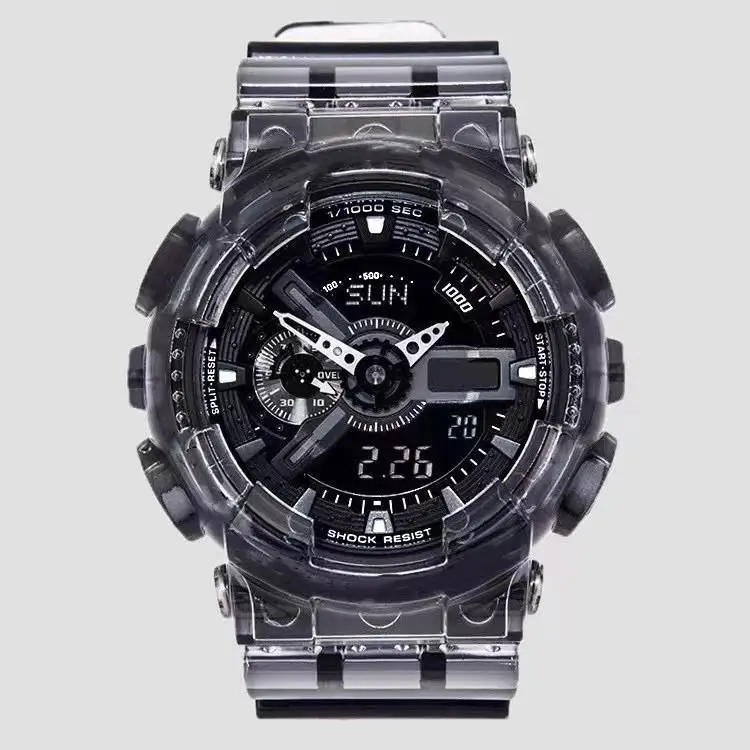 110 Sports Casual Quartz Men's Watch LED Digital Dual Movement Black Model All functions can be operated Automatic hand-raising
110 Sports Casual Quartz Men's Watch LED Digital Dual Movement Black Model All functions can be operated Automatic hand-raising