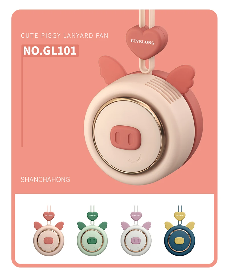 Cute USB Bladeless Fan Mini Handheld Cooling Hanging Neck Small Fan Lazy Sports Portable Fan 3rd Gears Speeds For Home Outdoor
Cute USB Bladeless Fan Mini Handheld Cooling Hanging Neck Small Fan Lazy Sports Portable Fan 3rd Gears Speeds For Home Outdoor