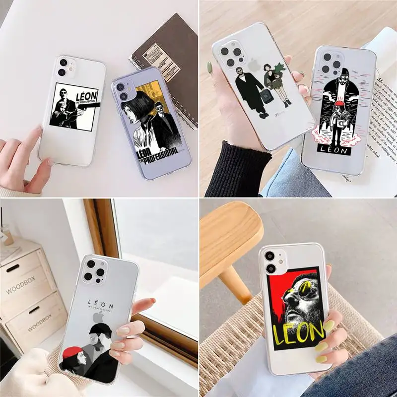 Leon the Professional Phone Case For iphone 13 12 11 mini x xs xr pro max 8 7 6s 6 plus Transparent soft
Leon the Professional Phone Case For iphone 13 12 11 mini x xs xr pro max 8 7 6s 6 plus Transparent soft