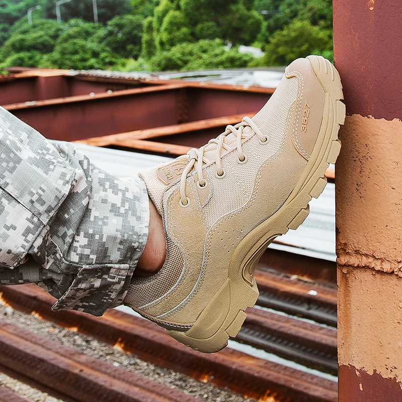 Outdoor Men Hiking Shoes Tooling Breathable Tactical Combat Army Boots Desert Training Sneakers Anti-Slip Trekking Shoes 
Outdoor Men Hiking Shoes Tooling Breathable Tactical Combat Army Boots Desert Training Sneakers Anti-Slip Trekking Shoes