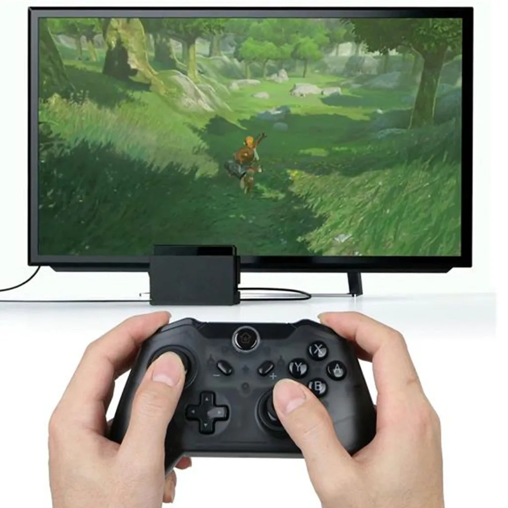 Фото Беспроводной контроллер Bluetooth Pro джойстик пульт ДУ для NS Switch консоль геймпад