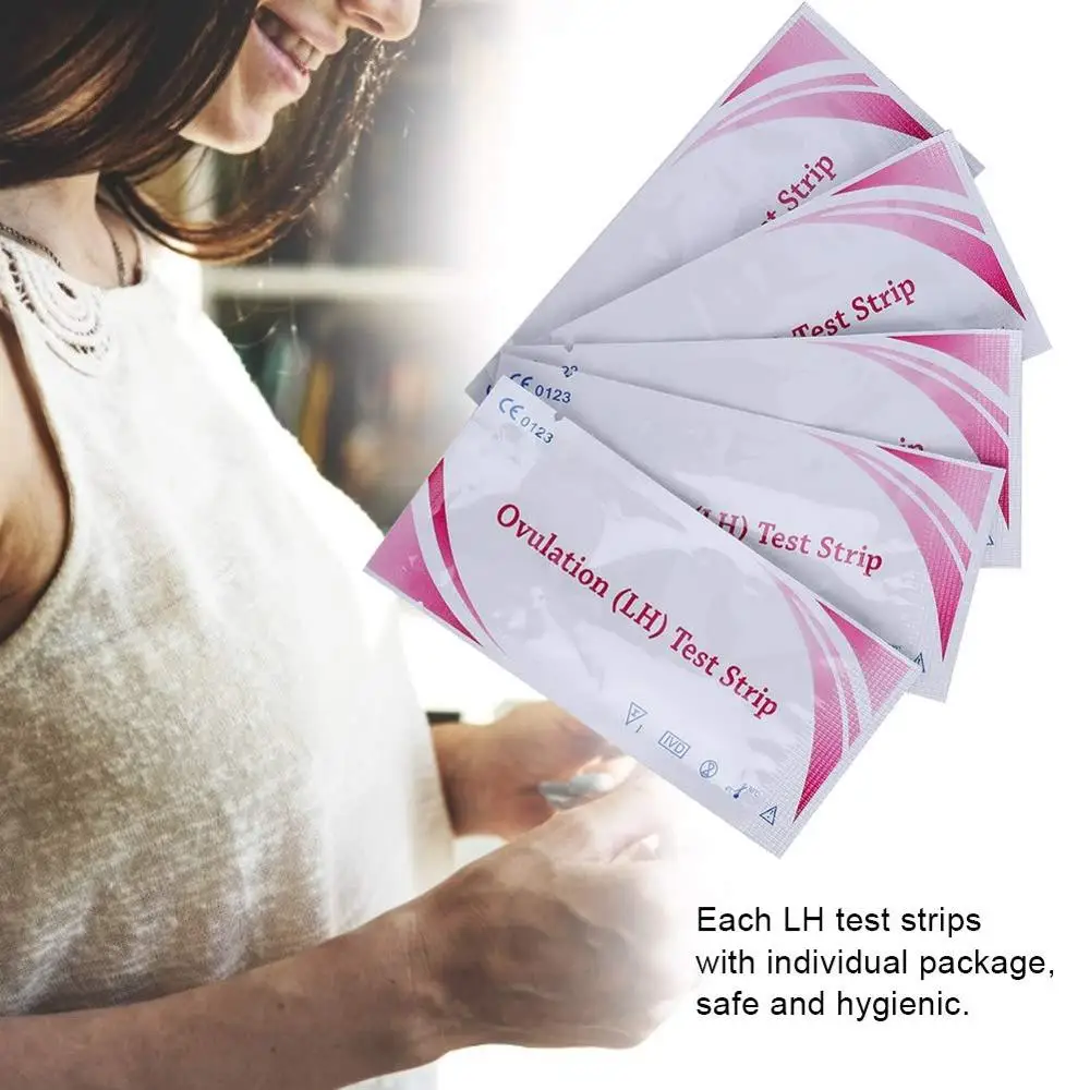 50 Pcs Lh Ovulation Test Strips Ovulation Urine Test Strips Lh Tests Strips Kit First Response Ovulation Kits Over 99% Accuracy
50 Pcs Lh Ovulation Test Strips Ovulation Urine Test Strips Lh Tests Strips Kit First Response Ovulation Kits Over 99% Accuracy
