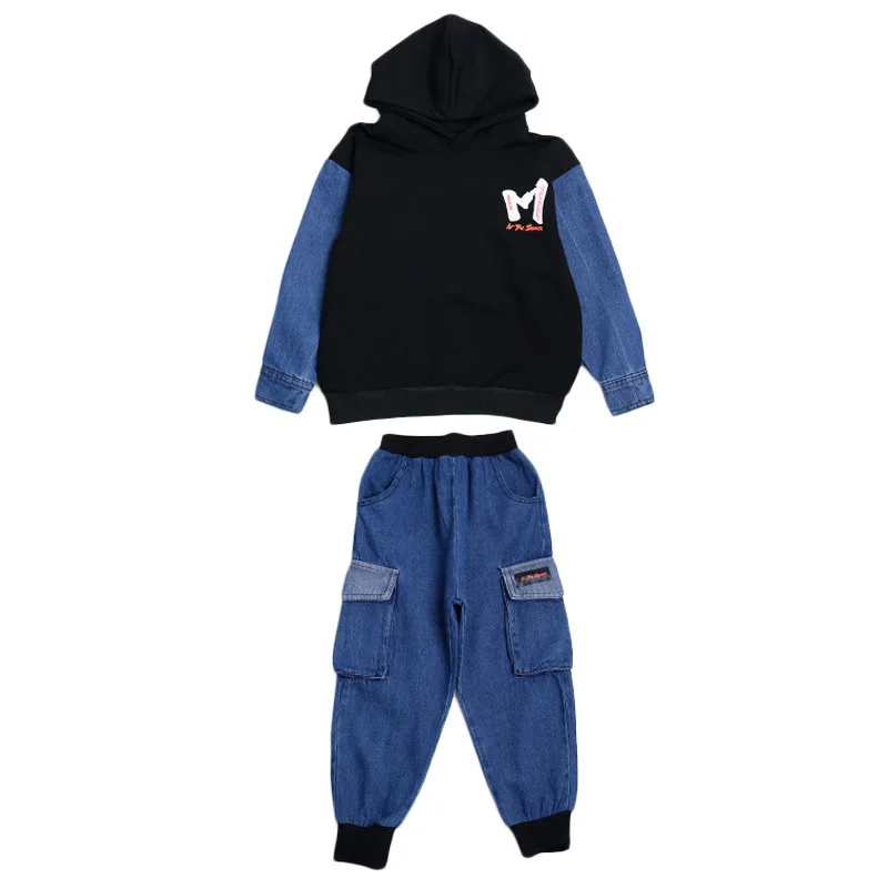Letters Hooded Spring Summer Boys Clothing SuitsSweatshirts+ Pants 2pcs/Set Kids Jacket Teenager Sport LeisureTracksuit High
Letters Hooded Spring Summer Boys Clothing SuitsSweatshirts+ Pants 2pcs/Set Kids Jacket Teenager Sport LeisureTracksuit High