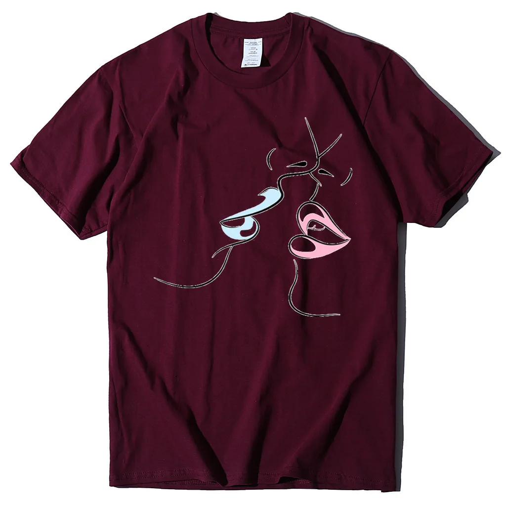 Couples T Shirt Kiss Lip Print Couple Tshirt Summer Fashion King Queen T-shirt Casual O-Neck Tops Lovers Tee Shirt
Couples T Shirt Kiss Lip Print Couple Tshirt Summer Fashion King Queen T-shirt Casual O-Neck Tops Lovers Tee Shirt