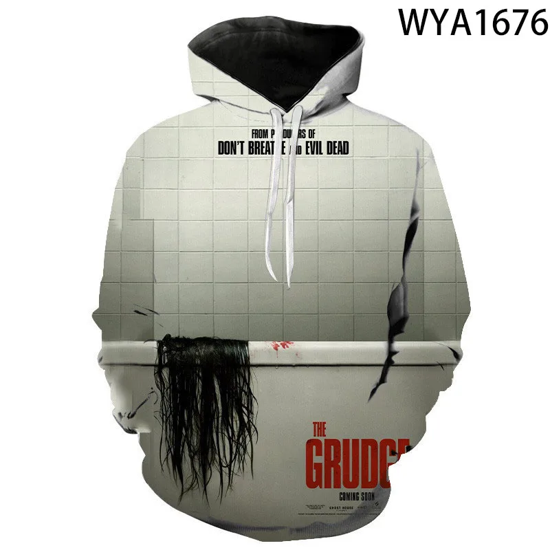 Men's Clothes Casual 2021 Spring Oversized Long Sleeve Sweatshirt Women 3D Printed Movie The Grudge Streetwear Men Hoodie
Men's Clothes Casual 2021 Spring Oversized Long Sleeve Sweatshirt Women 3D Printed Movie The Grudge Streetwear Men Hoodie