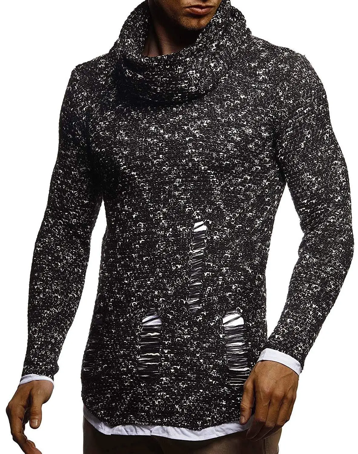 ZOGAA Men Sweater Knitted Shawl Turtleneck Sweater Pullover Winter Hip Hop Streetwear Long Sleeve High Quality men sweaters 2019
ZOGAA Men Sweater Knitted Shawl Turtleneck Sweater Pullover Winter Hip Hop Streetwear Long Sleeve High Quality men sweaters 2019