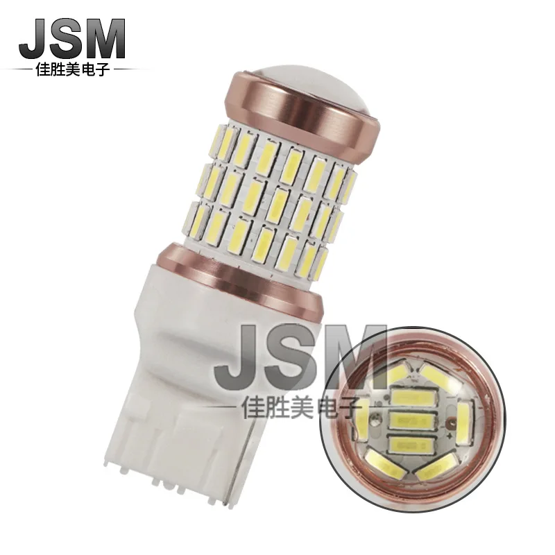 Автомобильный светодиодный фонарь заднего хода T20 7440 7443 4014 60smd, высокомощный сигнал поворота, стоп-сигнал, светильник лампа для автомобиля, а...
Автомобильный светодиодный фонарь заднего хода T20 7440 7443 4014 60smd, высокомощный сигнал поворота, стоп-сигнал, светильник лампа для автомобиля, а...