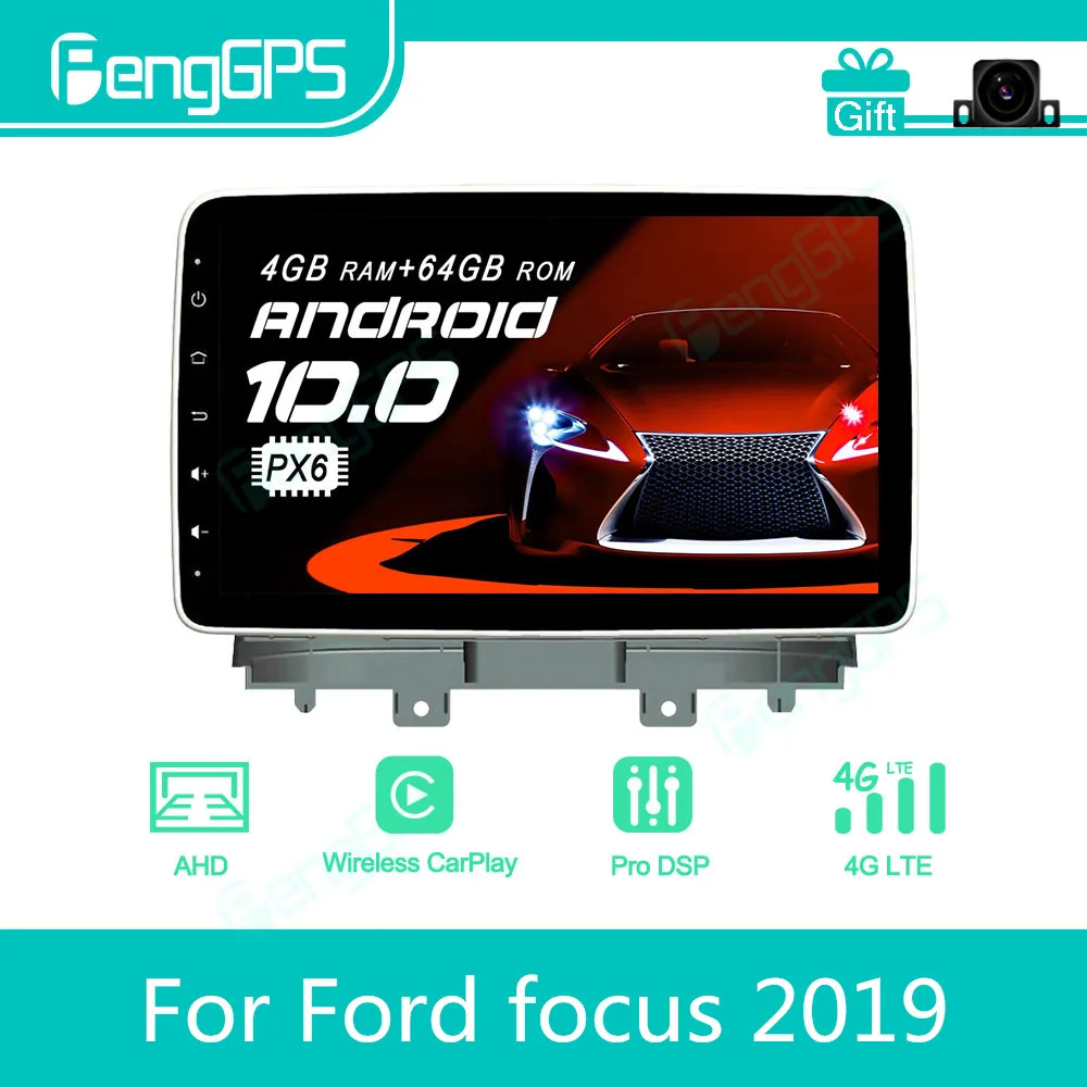 Автомагнитола для Ford Focus 2019, мультимедийный плеер на Android, стерео, 2 Din, Авторадио, GPS-навигация, экран дисплея блока PX6
Автомагнитола для Ford Focus 2019, мультимедийный плеер на Android, стерео, 2 Din, Авторадио, GPS-навигация, экран дисплея блока PX6