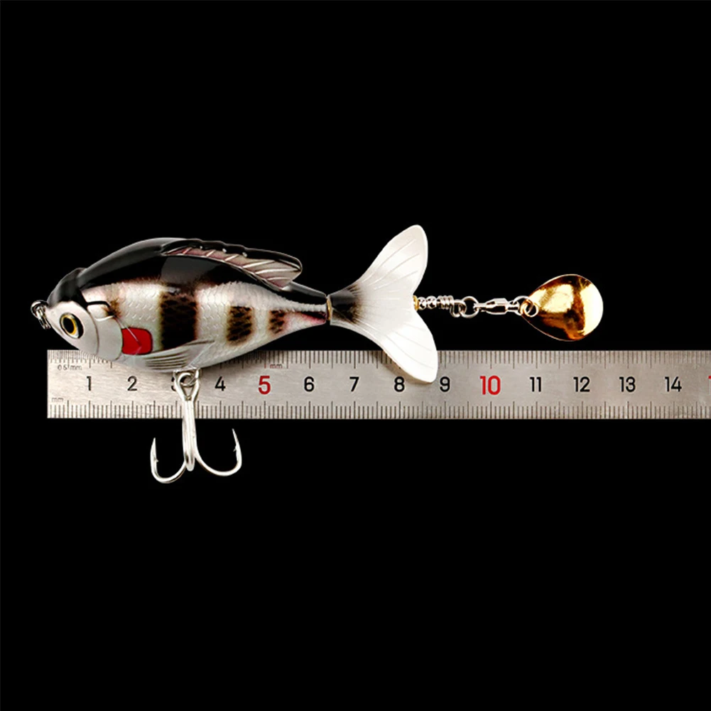 9.5cm 16.9g Rotate Tail Popper Lure Topwater Wobble Fishing Lures Fishing Tackle Fishing Wobble Hard Bait Swimbait 3D Eyes
9.5cm 16.9g Rotate Tail Popper Lure Topwater Wobble Fishing Lures Fishing Tackle Fishing Wobble Hard Bait Swimbait 3D Eyes