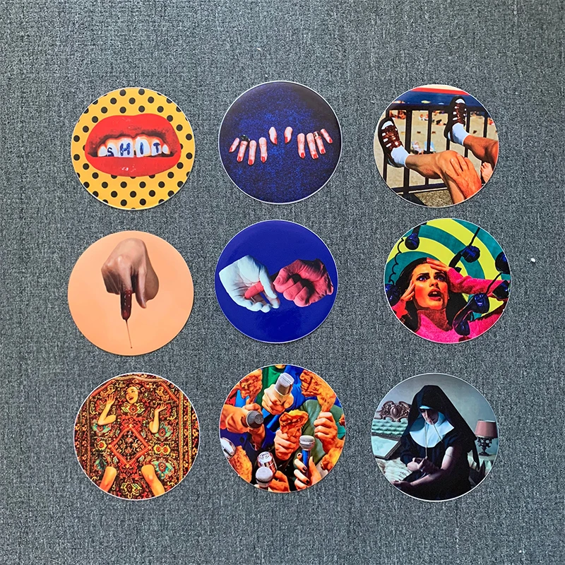 Separated Round Fridge Magnet Quality Opaque Toliet Paper Opaque Stickers for Home Decor Creative Opaque Mural Poster 2021 New
Separated Round Fridge Magnet Quality Opaque Toliet Paper Opaque Stickers for Home Decor Creative Opaque Mural Poster 2021 New