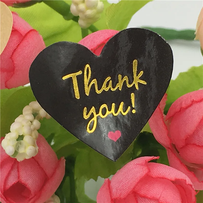 2000Pcs Kawaii Gold Stamping Thank You Heart Shape Kraft Paper Sticker Wedding Party Cake Decoration Labels Stickers
2000Pcs Kawaii Gold Stamping Thank You Heart Shape Kraft Paper Sticker Wedding Party Cake Decoration Labels Stickers