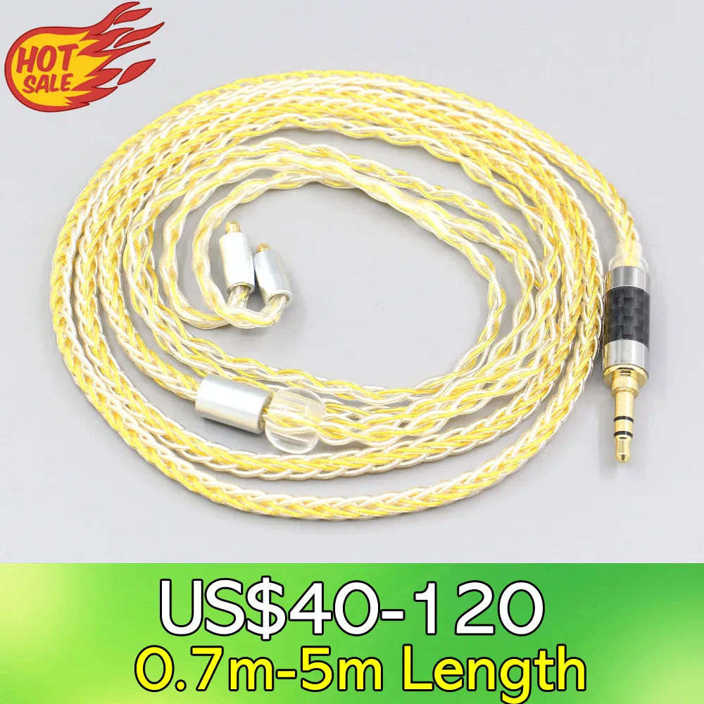 LN007300 8 Core OCC Silver Gold Plated Braided Earphone Cable For Acoustune HS 1695Ti 1655CU 1695Ti 1670SS
LN007300 8 Core OCC Silver Gold Plated Braided Earphone Cable For Acoustune HS 1695Ti 1655CU 1695Ti 1670SS