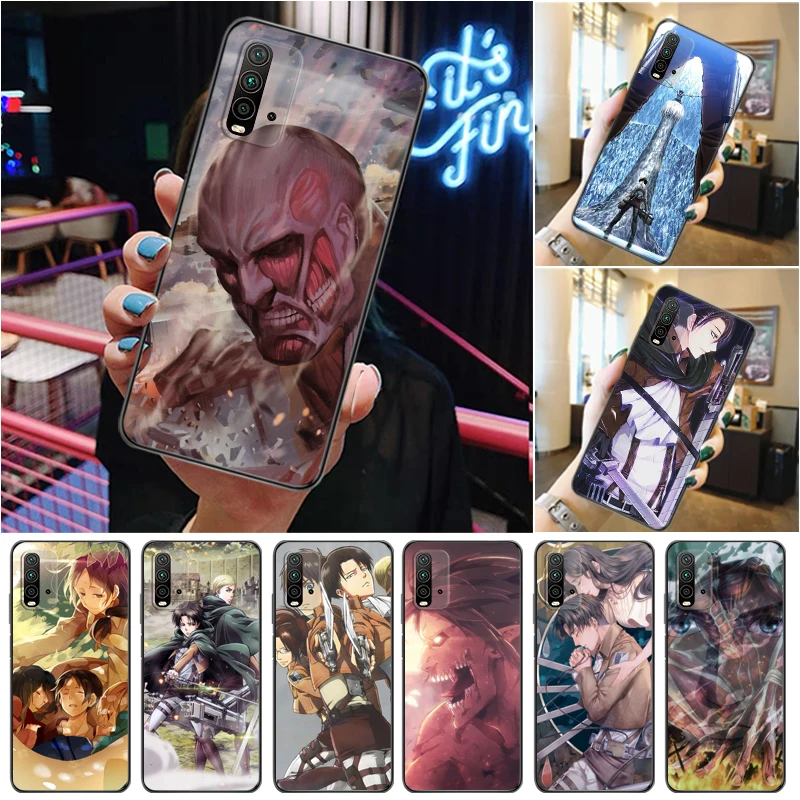 Attack On Titan Mikasa Ackerman Eren Jager Armin Arlert Levi Phone Case For Xiaomi Redmi 9 9T 9A Pro Carcasa Back Cover
Attack On Titan Mikasa Ackerman Eren Jager Armin Arlert Levi Phone Case For Xiaomi Redmi 9 9T 9A Pro Carcasa Back Cover