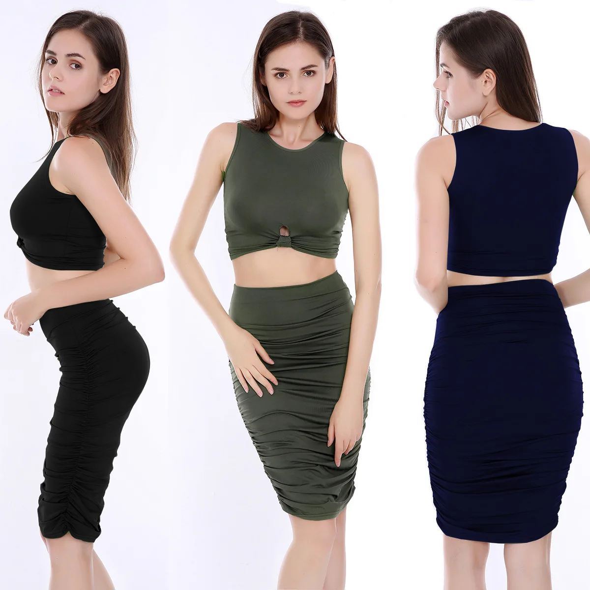 2021 Summer New Style Breathable Women's Summer Suit Tights Suit Hip lift Breast Wrap Women's Shorts Set Fashion Nightclub Sexy
2021 Summer New Style Breathable Women's Summer Suit Tights Suit Hip lift Breast Wrap Women's Shorts Set Fashion Nightclub Sexy