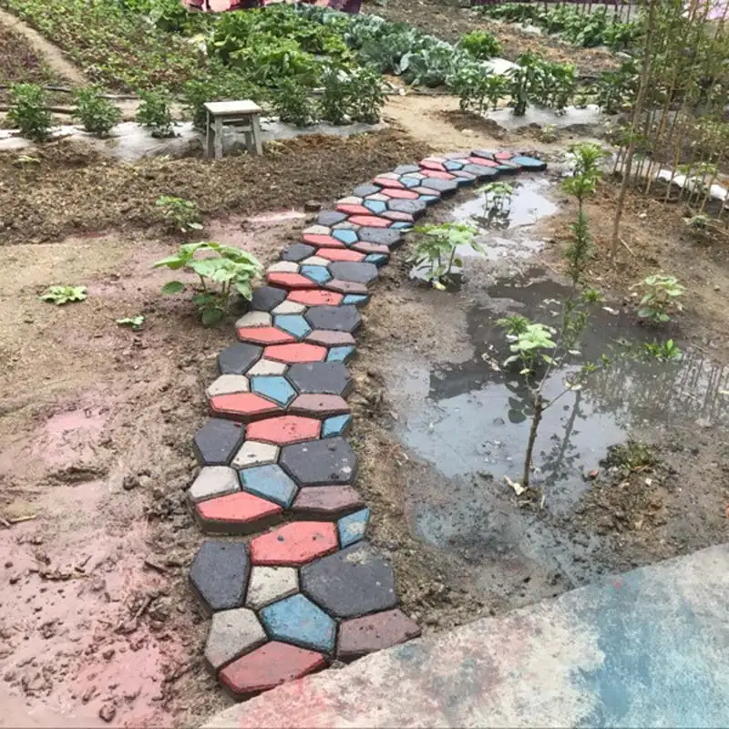 Black Plastic Making DIY Paving Mould Home Garden Floor Road Concrete Stepping Driveway Stone Path Mold Patio Maker
Black Plastic Making DIY Paving Mould Home Garden Floor Road Concrete Stepping Driveway Stone Path Mold Patio Maker