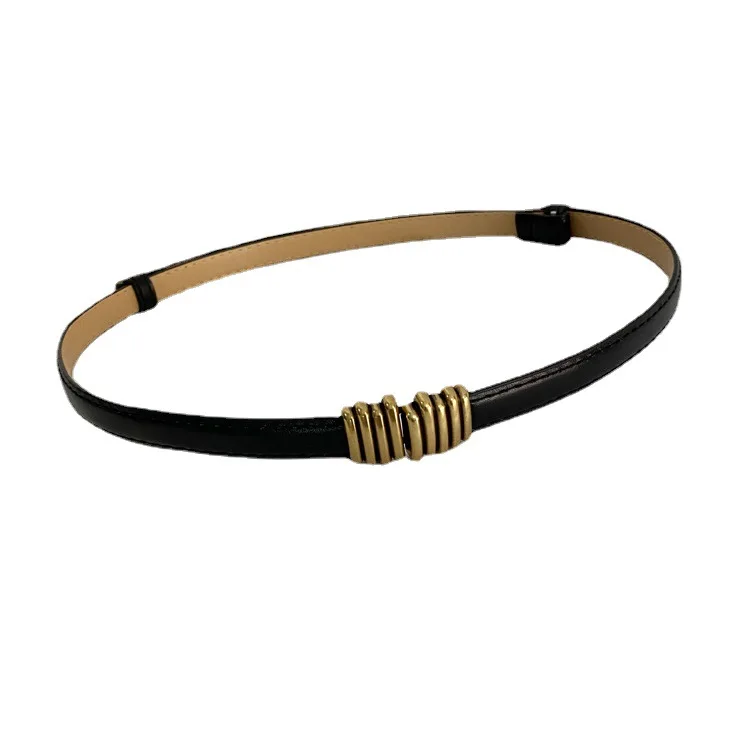 Korean Version All-match Retro Metal Buckle Thin Belt Women's Accessories Dress Coat Decoration Belt Fashion Waistband Channels
Korean Version All-match Retro Metal Buckle Thin Belt Women's Accessories Dress Coat Decoration Belt Fashion Waistband Channels