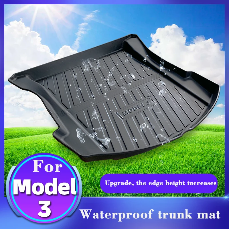 For Tesla Model 3 Trunk Mat Waterproof TPE Rubber Rear Trunk Model 3 Storage Mat Front Trunk Mat Floor Lattice Protective Pads
For Tesla Model 3 Trunk Mat Waterproof TPE Rubber Rear Trunk Model 3 Storage Mat Front Trunk Mat Floor Lattice Protective Pads