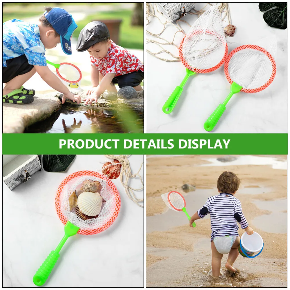 10 Pcs Kids Fishing Nets Children Portable Fishing Nets Insect Catching Nets
10 Pcs Kids Fishing Nets Children Portable Fishing Nets Insect Catching Nets