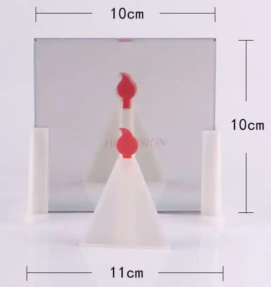 Plane mirror imaging experiment equipment semi-reflective mirror physical optics experimental instrument teaching aids 
Plane mirror imaging experiment equipment semi-reflective mirror physical optics experimental instrument teaching aids