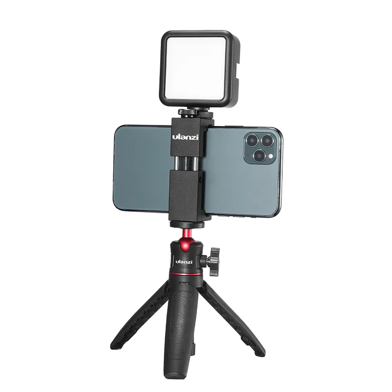 ULANZI Smartphone Vlog Kit 3 Fill Light Tripod Phone Holder for DSLR Camera Vlog Photography IPhone Android Smartphone
ULANZI Smartphone Vlog Kit 3 Fill Light Tripod Phone Holder for DSLR Camera Vlog Photography IPhone Android Smartphone