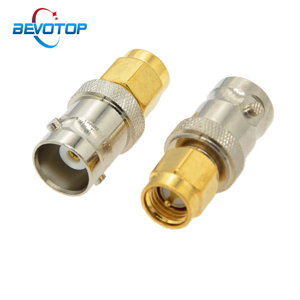 

10 pcs/lot SMA Male to BNC Female Radio Antenna Connector Adapter RF Coax Converter Radio Antenna Adapters Kit Coaxial