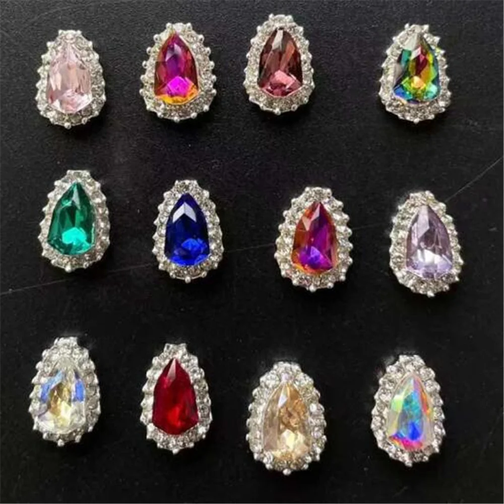 100PC Korea Nail Art Zircon Crystal Decorations AB Colorful Glass Gem Charms Jewelry Rhinestones For Nails Design Supplies@Q2021
100PC Korea Nail Art Zircon Crystal Decorations AB Colorful Glass Gem Charms Jewelry Rhinestones For Nails Design Supplies@Q2021