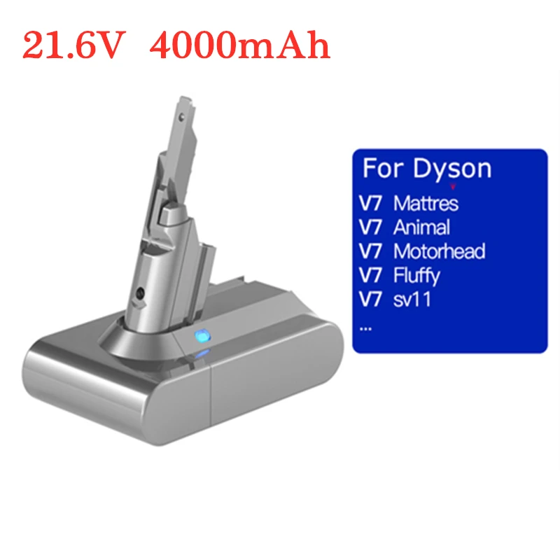 Rechargeable 21.6V/25.2V Battery for Dyson V6 V7 V8 V10 Battery DC58 DC59 DC61 DC62 DC74 SV09 SV07 SV04 Vacuum Cleaner Battery
Rechargeable 21.6V/25.2V Battery for Dyson V6 V7 V8 V10 Battery DC58 DC59 DC61 DC62 DC74 SV09 SV07 SV04 Vacuum Cleaner Battery