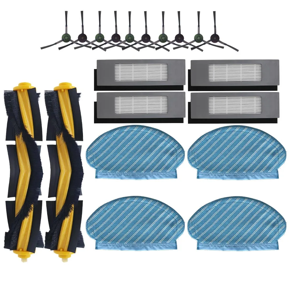 Main / Side Brush For ECOVACS DEEBOT OZMO T8 / T8 AIVI Robot Vacuum Cleaner Dust Bag Filter Disposable Mop Cloth Accessories
Main / Side Brush For ECOVACS DEEBOT OZMO T8 / T8 AIVI Robot Vacuum Cleaner Dust Bag Filter Disposable Mop Cloth Accessories