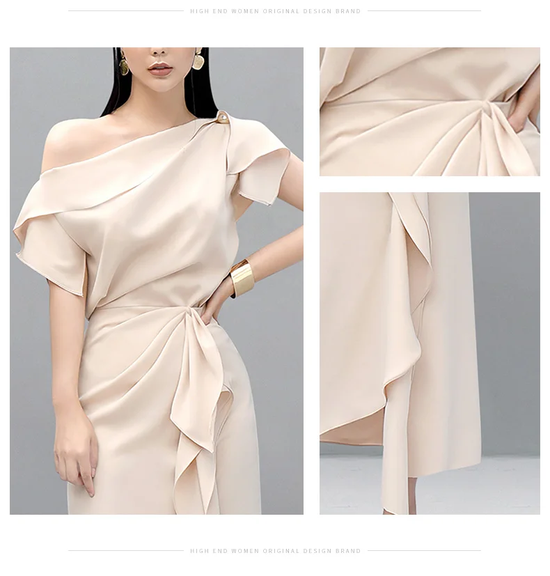 Womans Solid Oblique Shoulder Strapless Tops + Ruffles Long Skirt 2 Piece Sets Outfits 2020 Summer Women's Fashion Skirt Suits
Womans Solid Oblique Shoulder Strapless Tops + Ruffles Long Skirt 2 Piece Sets Outfits 2020 Summer Women's Fashion Skirt Suits