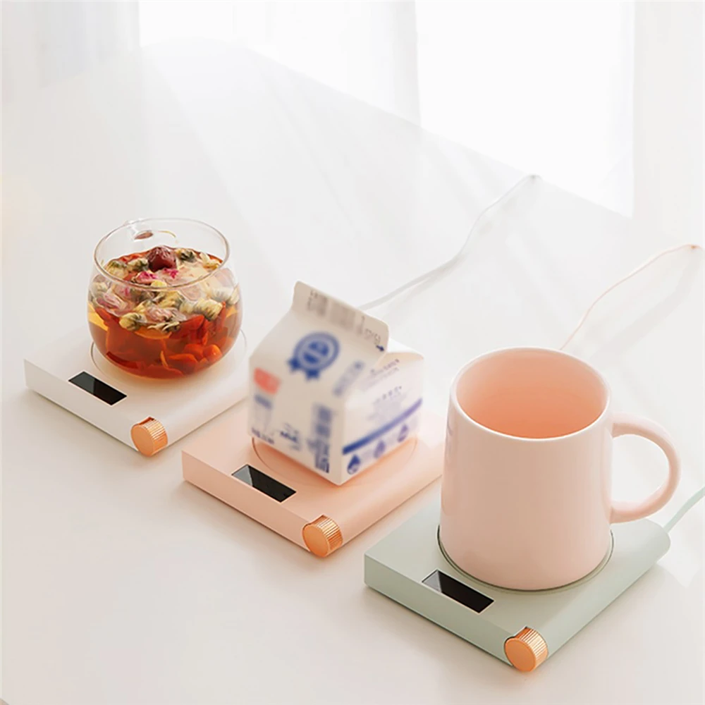 Coffee Milk Tea Mug Constant Temperature Heating Warmer Cup Coaster 5 Gear Heater Coaster USB Smart Thermostatic Hot Tea Maker
Coffee Milk Tea Mug Constant Temperature Heating Warmer Cup Coaster 5 Gear Heater Coaster USB Smart Thermostatic Hot Tea Maker