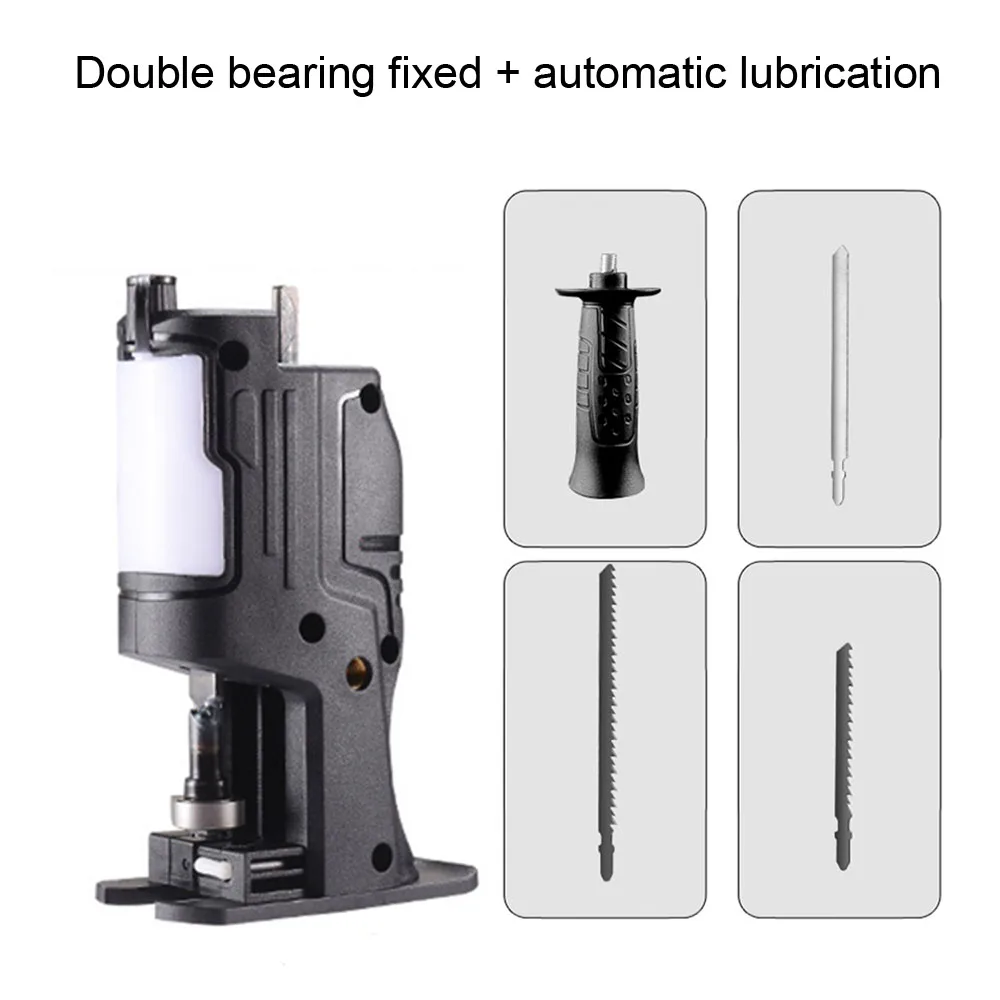 Multifunctional Electric Drill Reciprocating Saw Adapter Conversion Head Portable With Oiler Wood Metal Cutting Ergonomic Handle
Multifunctional Electric Drill Reciprocating Saw Adapter Conversion Head Portable With Oiler Wood Metal Cutting Ergonomic Handle