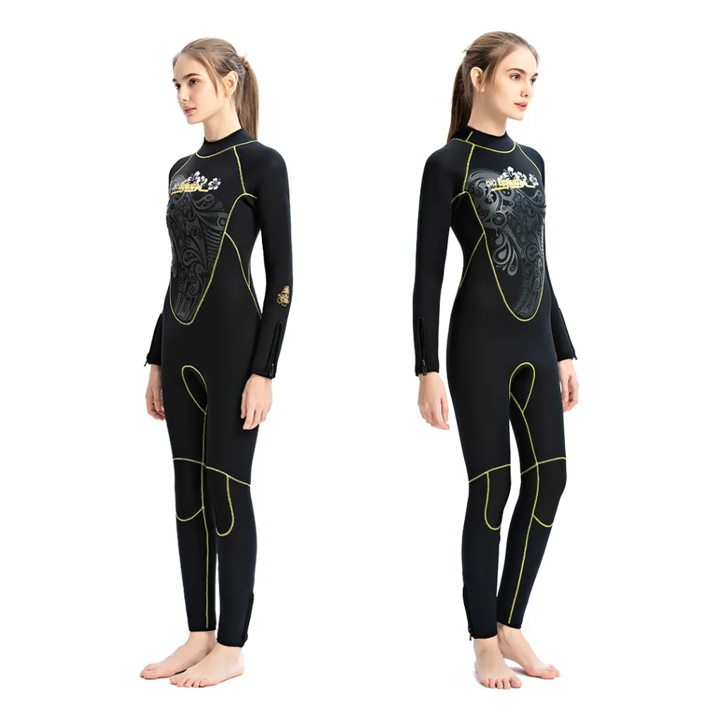 Womens Wetsuit 5mm Neoprene One-Piece Wetsuit Swimming Surfing Diving Suit Snorkeling Surfing Swimwear Beach Wear Body Suits
Womens Wetsuit 5mm Neoprene One-Piece Wetsuit Swimming Surfing Diving Suit Snorkeling Surfing Swimwear Beach Wear Body Suits
