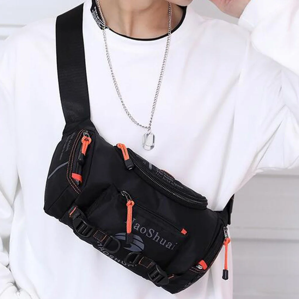 Top Quality Waterproof Oxford Men's Belt Fanny Pack Shoulder Messenger Bag Large Capacity Travel Bum Sling Chest Waist Bags
Top Quality Waterproof Oxford Men's Belt Fanny Pack Shoulder Messenger Bag Large Capacity Travel Bum Sling Chest Waist Bags