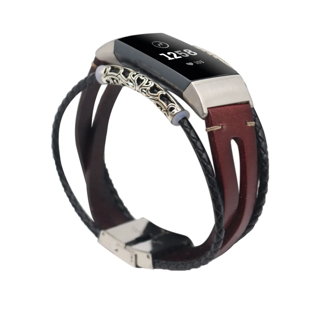 HIPERDEAL(HIPERDEAL) Smart accessories Replacement Leather Wristband Band Strap Bracelet 2020 fashion watch For Fitbit Charge 3
HIPERDEAL(HIPERDEAL) Smart accessories Replacement Leather Wristband Band Strap Bracelet 2020 fashion watch For Fitbit Charge 3