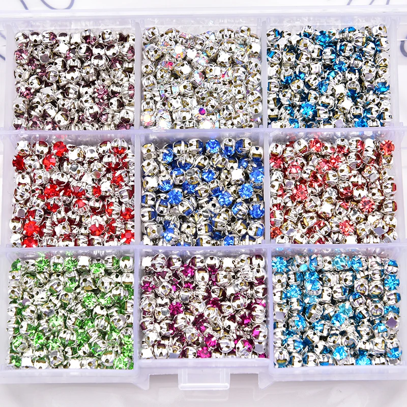 1440Pcs Glass Crystal Rhinestone Small Claw Diamond Ss16 4Mm Round Sew On Strass Diy For Wedding Dress Shoes Hair Accessories
1440Pcs Glass Crystal Rhinestone Small Claw Diamond Ss16 4Mm Round Sew On Strass Diy For Wedding Dress Shoes Hair Accessories