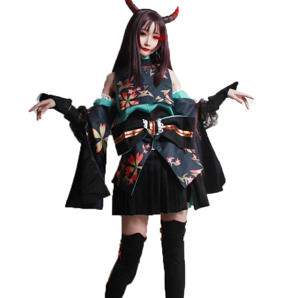 Игра Onmyoji SR Kyuuketsuhime KimGame платье Косплей Костюм для Хэллоуина карнавальные
