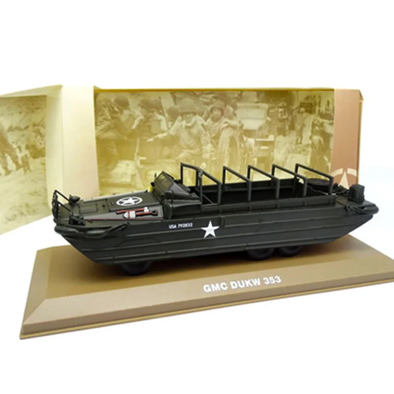 1/43 Scale GMC DUKW 353 Diecast Alloy Military Car Model American Amphibious Transport Vehicle Metal Tank Toys Fans Collection
1/43 Scale GMC DUKW 353 Diecast Alloy Military Car Model American Amphibious Transport Vehicle Metal Tank Toys Fans Collection