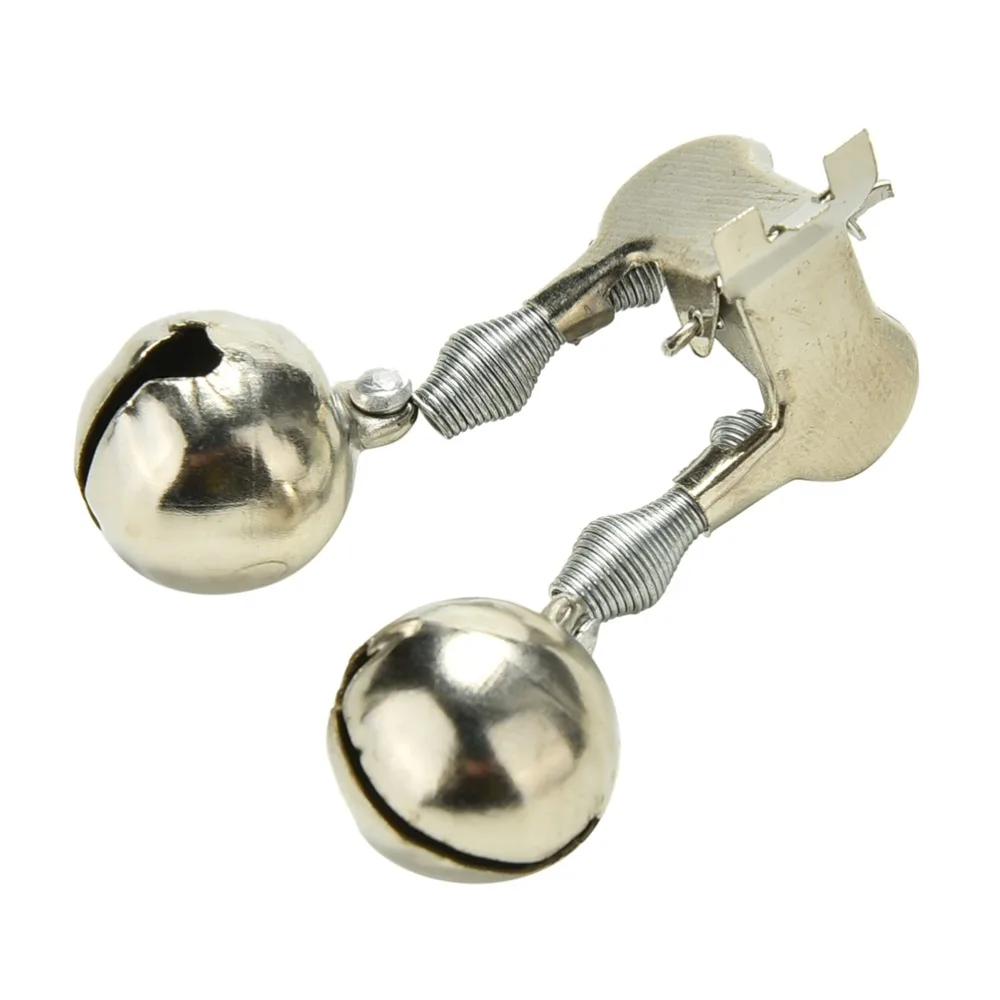 New 10Pcs Silver Color Fishing Twin Bells Bite Alarm Clip-on for Fishing Rod Outdoor Fishing Accessory Wholesale
New 10Pcs Silver Color Fishing Twin Bells Bite Alarm Clip-on for Fishing Rod Outdoor Fishing Accessory Wholesale