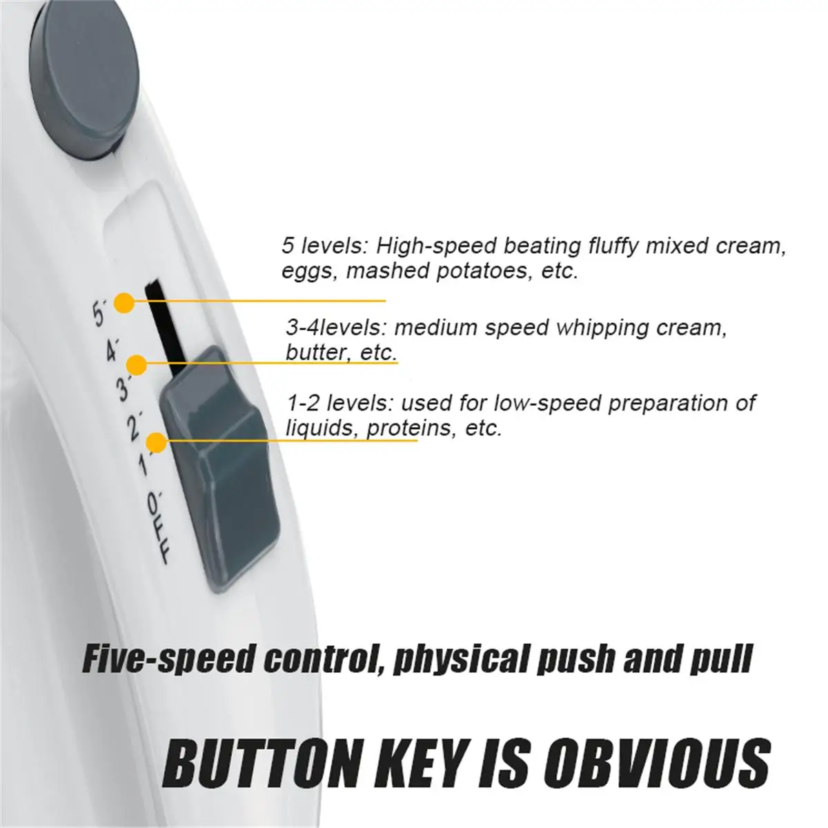 300W 5 Speed Electric Food Mixers With Dough Hooks Chrome Beaters Storage Case Kitchen Hand Mixer For Mixing Cakes Bread Dough
300W 5 Speed Electric Food Mixers With Dough Hooks Chrome Beaters Storage Case Kitchen Hand Mixer For Mixing Cakes Bread Dough