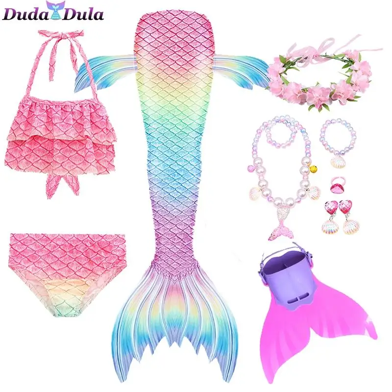 5Pcs/Set Girls Mermaid Tail Swimsuit Children the Little Mermaid Costume Cosplay Beach Clothes Bathing Suit Kids Beach Bikini
5Pcs/Set Girls Mermaid Tail Swimsuit Children the Little Mermaid Costume Cosplay Beach Clothes Bathing Suit Kids Beach Bikini