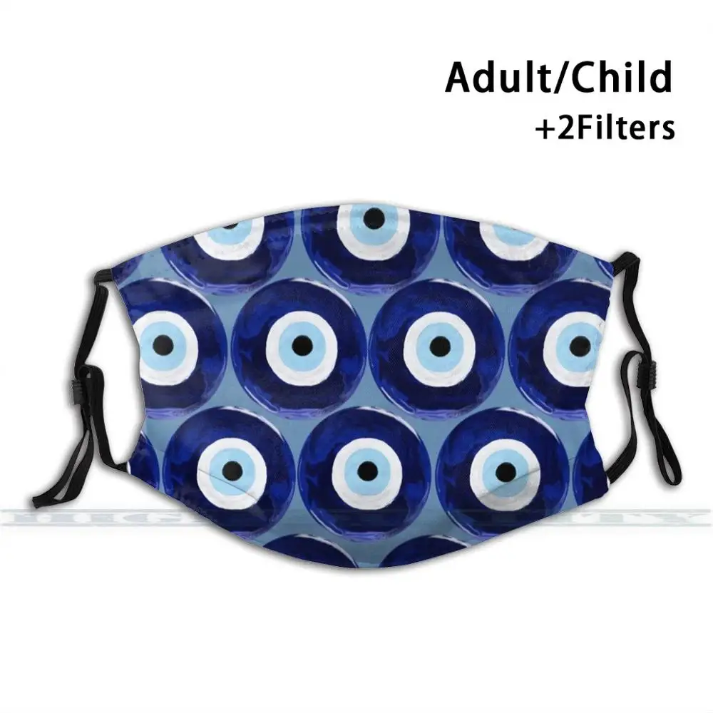 Evil Eye Amulet Dustproof Non-Disposable Mouth Face Mask Pm2.5 Filters For Child Adult Evil Eye Magic Nazar Fatima Hamsa Nazar
Evil Eye Amulet Dustproof Non-Disposable Mouth Face Mask Pm2.5 Filters For Child Adult Evil Eye Magic Nazar Fatima Hamsa Nazar