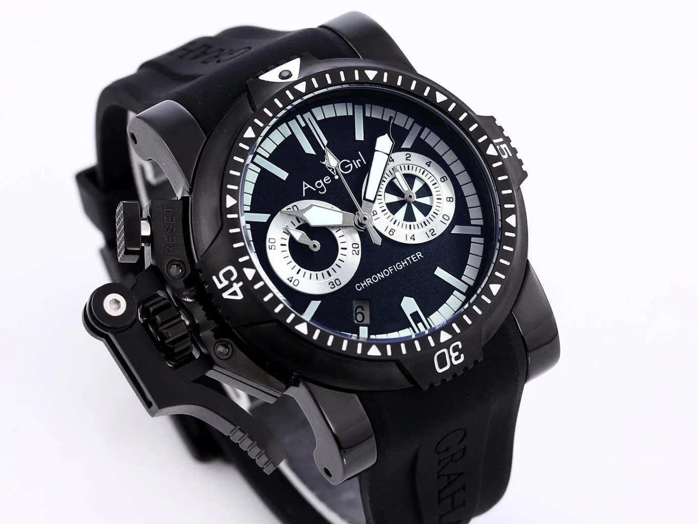 Luxury New Brand Quartz Chronograph Chronofighter Silver Black Blue Rubber Men Sapphire Glass Stainless Steel Watch 44mm
Luxury New Brand Quartz Chronograph Chronofighter Silver Black Blue Rubber Men Sapphire Glass Stainless Steel Watch 44mm