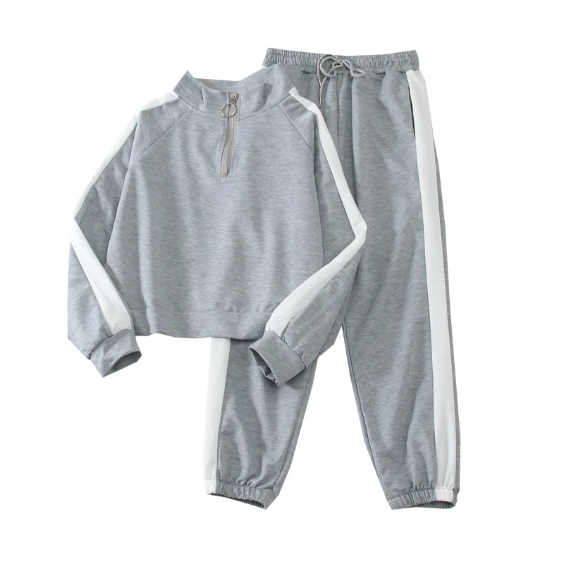 New autumn and winter korean fashion student loose small leisure sports suit women's fashion two-piece suit
New autumn and winter korean fashion student loose small leisure sports suit women's fashion two-piece suit