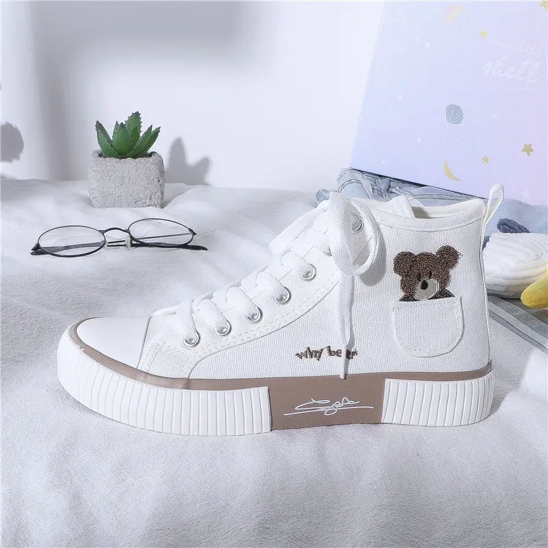 2021 Hard Work Women's Shoes Kawaii Vulcan Sports Senior Leisure Apartment Fashionable and Beautiful Spring Bear Harajuku
2021 Hard Work Women's Shoes Kawaii Vulcan Sports Senior Leisure Apartment Fashionable and Beautiful Spring Bear Harajuku