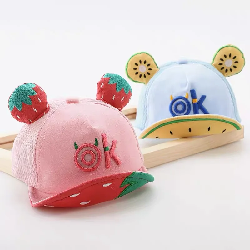 New Baby Fruit Alphabet Print Ok Children's Baseball Cap Children's Hat Wild Children's Hat Breathable Mesh Cap Children Hat
New Baby Fruit Alphabet Print Ok Children's Baseball Cap Children's Hat Wild Children's Hat Breathable Mesh Cap Children Hat