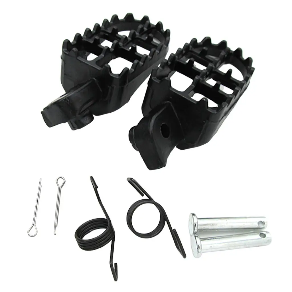 2PCS Foot Pegs Footrests L & R for Yamaha PW 50 80 TW200 PW50 PW80 50 70 110 125cc Motocross Dirt Bike, Black
2PCS Foot Pegs Footrests L & R for Yamaha PW 50 80 TW200 PW50 PW80 50 70 110 125cc Motocross Dirt Bike, Black