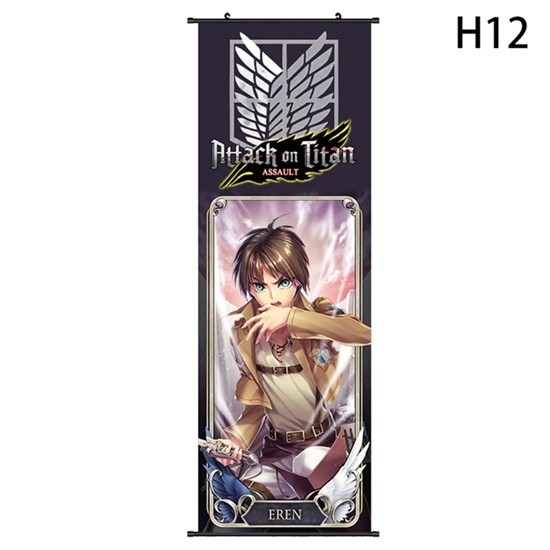 Anime Attack On Titan Japanese Manga Anime Hanging Painting Art Canvas Print Poster Decoration Painting With Hanging Scroll
Anime Attack On Titan Japanese Manga Anime Hanging Painting Art Canvas Print Poster Decoration Painting With Hanging Scroll