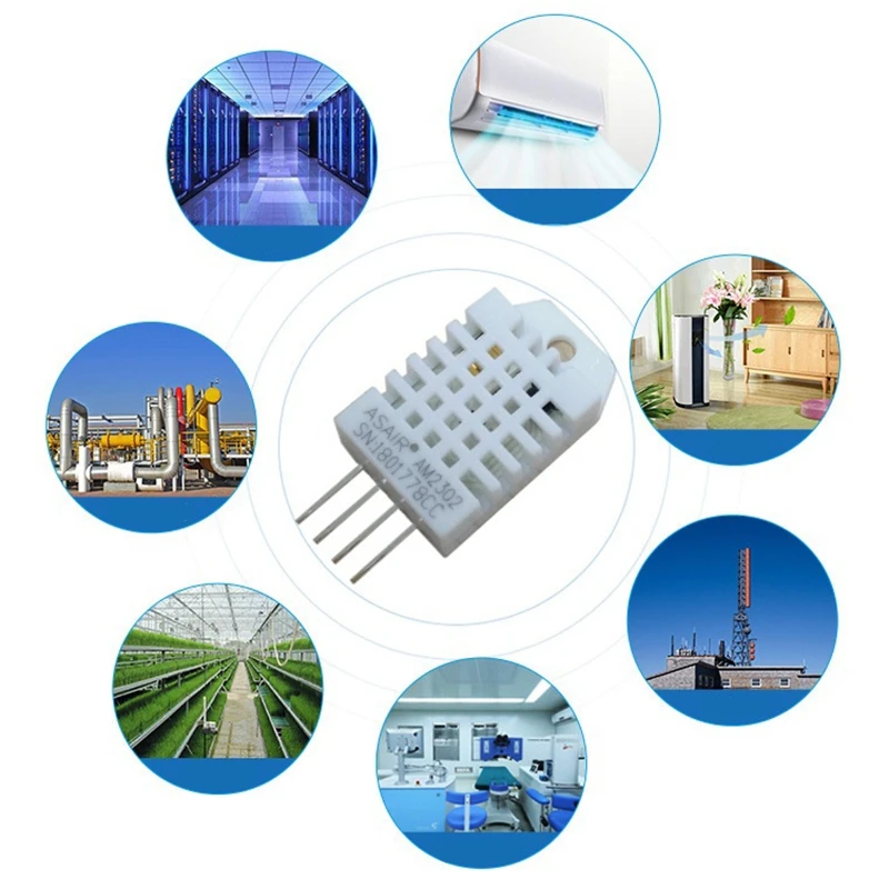 DHT22 Digital Temperature and Humidity Sensor Temperature and Humidity Module AM2302 Replace SHT11 SHT15
DHT22 Digital Temperature and Humidity Sensor Temperature and Humidity Module AM2302 Replace SHT11 SHT15